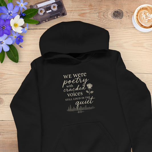 We were poetry with... Unisex Premium Hoodie | For retro lovers