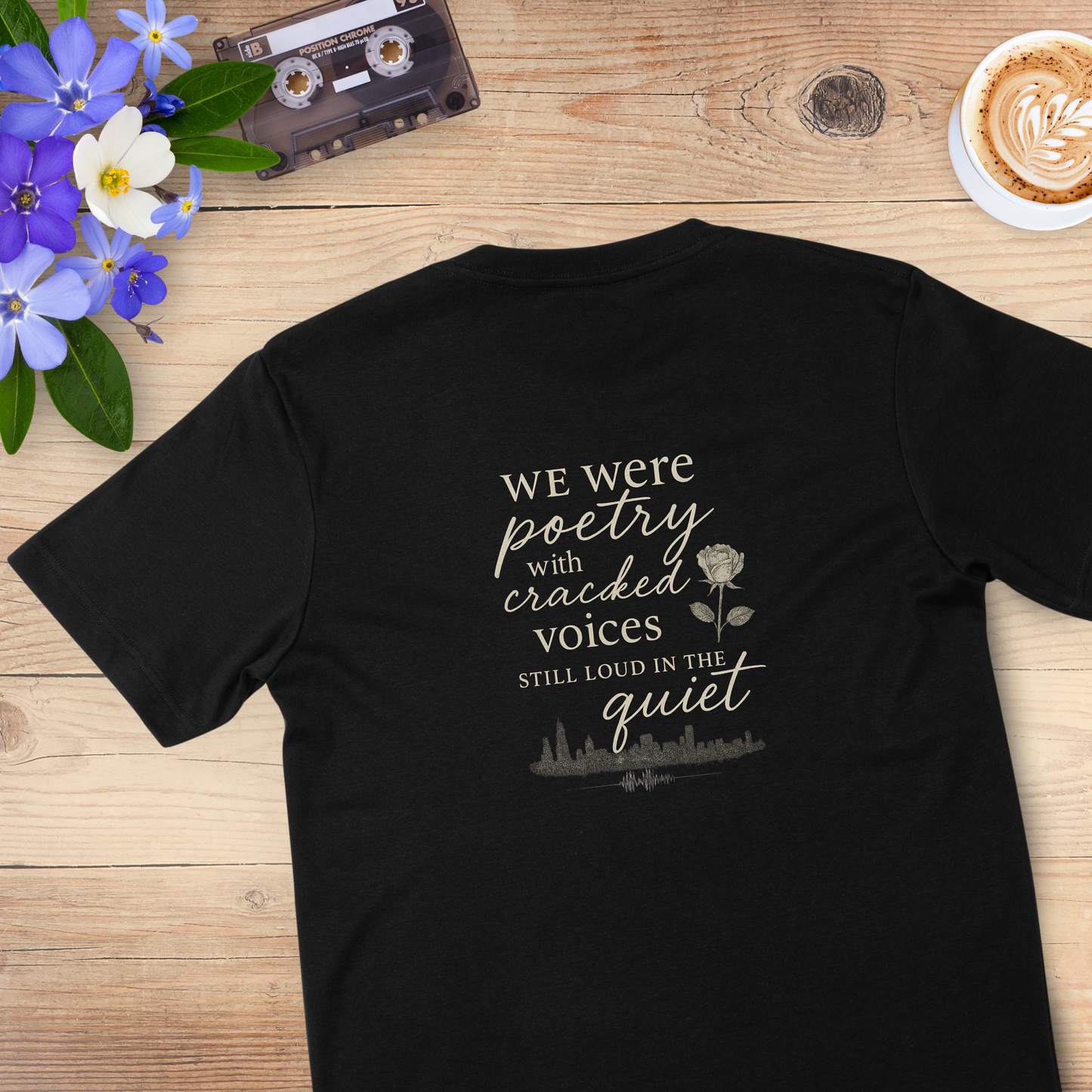We were poetry with... Unisex classic tee | For retro lovers